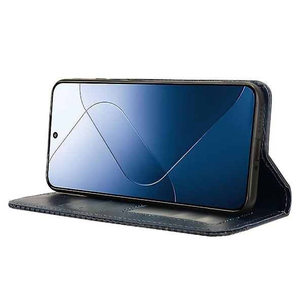 Til Xiaomi 14 Etui Magnetisk Automatisk Lukning Retro Læder Telefon Cover