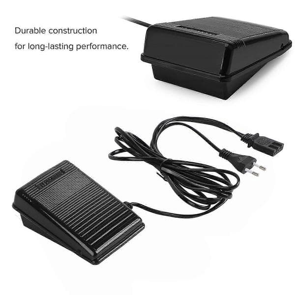 Fotpedal for symaskiner EU-plugg 220V