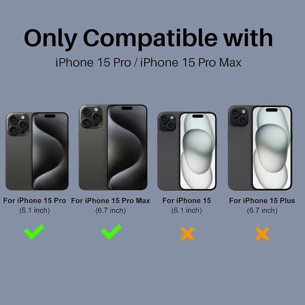 Til iPhone 15 Pro kameralinsebeskyttere