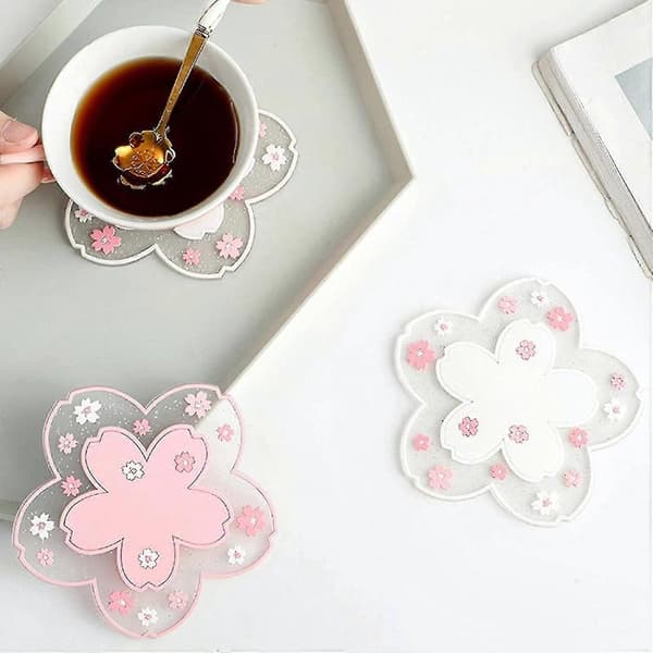 2 kpl PVC Sakura lasinaluset