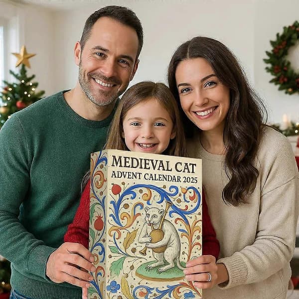 2025 Middelalderlig Kat Julekalender
