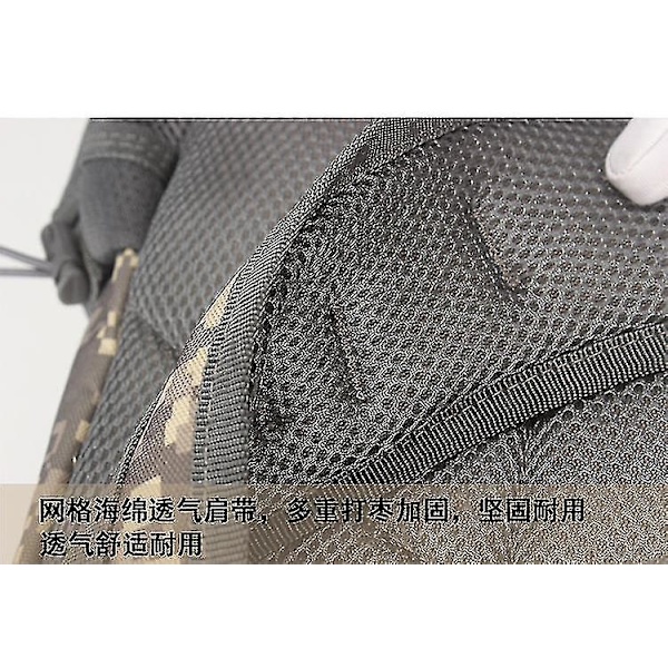 Ulkoilmavuorikiipeilylaukku Camouflage Tactical Net Bag Ratsastusreppu Vaellusvarusteet Camping Net Bag Uusi 3p Reppu