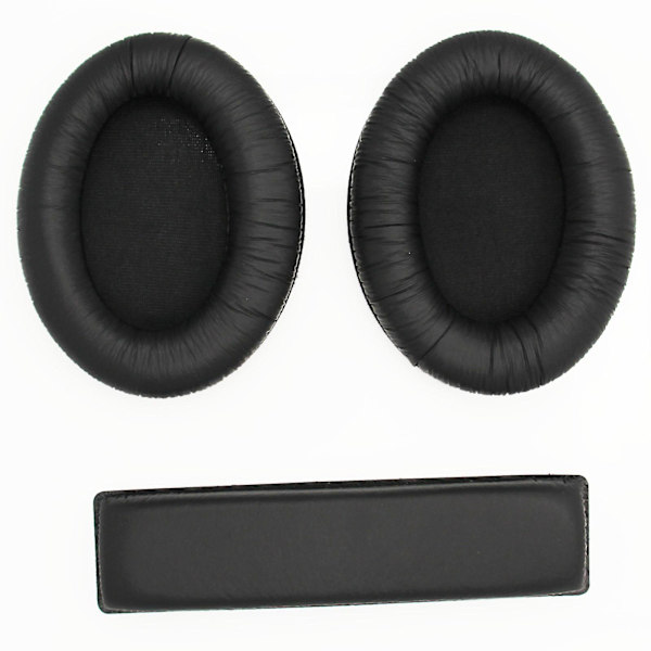 Premium udskiftning øre-pads puder til Sennheiser Hd201 / Hd201s / Hd180 - Sort