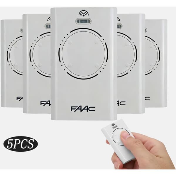 FAAC XT4 868 SLH Vit Fjärrkontroll, 5-pack - White