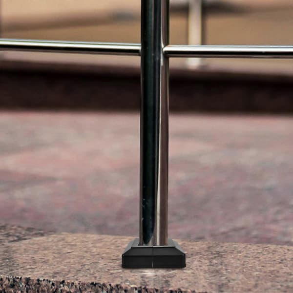 2 stk. søjleindpakning til veranda gelænder stolpehætte hegn stolpe ærme delt stolpehætte