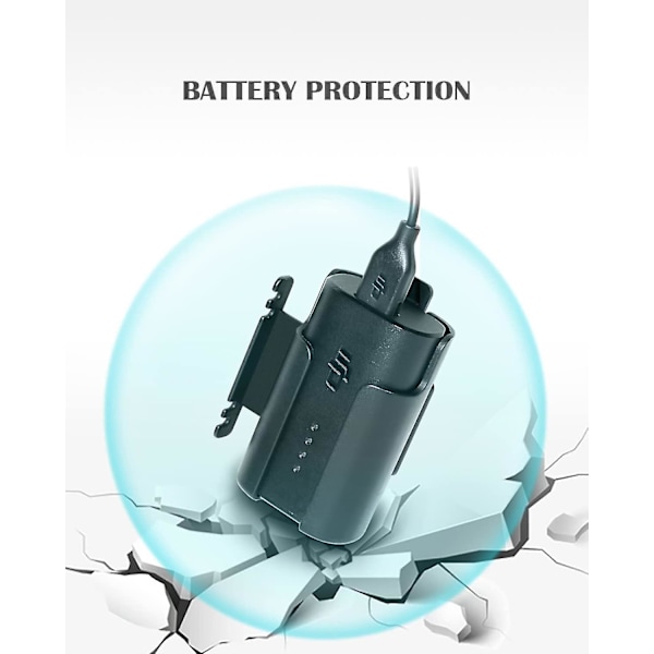 Batteriholderbeskytter Dji Fpv Drone Tilbehør Briller V2 Batteridæksel Klips Batteri Etui Montering Beslag Til Dji Fpv