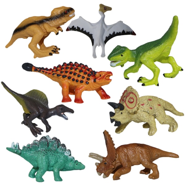 Pædagogisk Simuleret Mini Dinosaur Model Børn Legetøj Dinosaur Gaver til børn