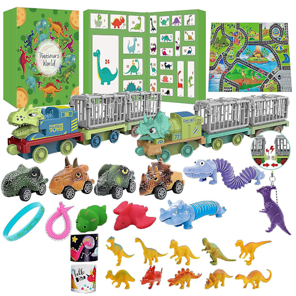 Advent Dinosaur Kalender Nativity For Kids Boys 24 Dager Nedtelling Julekalendere-yujia