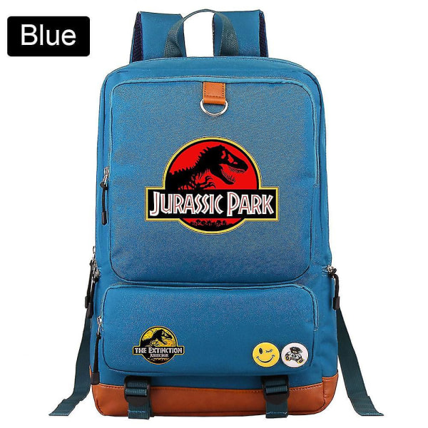 Modeäventyr Dinosaurie Jurassic Park World Pojke Tjejbok Skolväska Kvinnor Bagpack Tonåringar Skolväskor Studentryggsäck D33-24 44CMX29CMX14CM