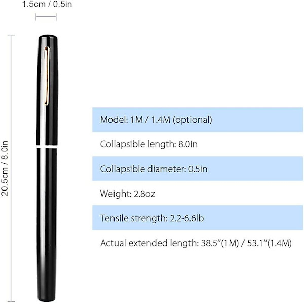 Fiske Spö Rulle Combo Mini Penna Fiske Spö Kit Teleskop Fiske Spö Swivel Rulle Combo Kit