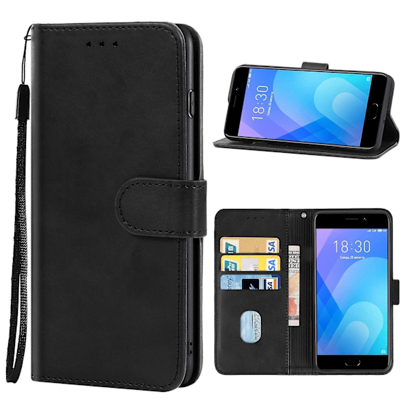 Läderfodral för Meizu M6 Note