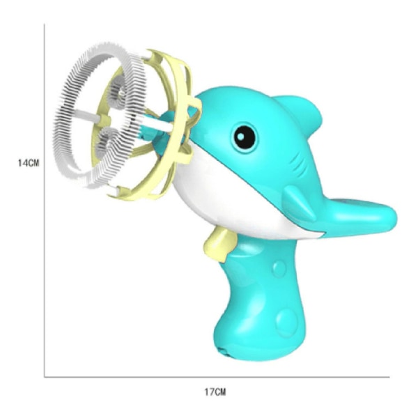 Automaattinen delfiinin kuplakone, sarjakuva, kesä, vapaa-ajan lelu, ulkoilu, 100 ml