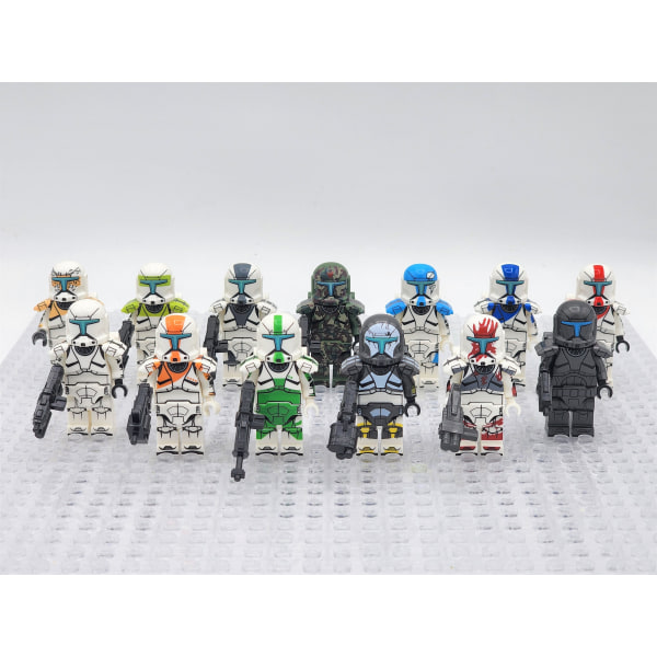 Star Wars Clone Commandos Delta Squad Assortment 13 Building Block Toys