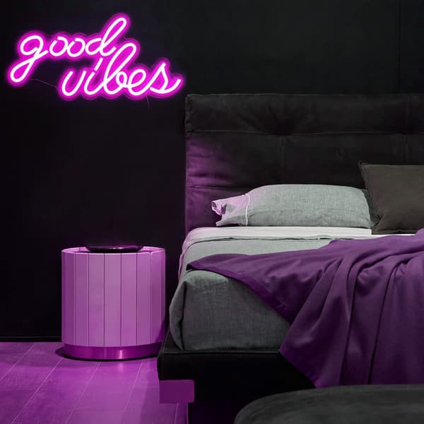Neon LED-ljusskylt med akrylbas USB-driven dekorativ Neo
