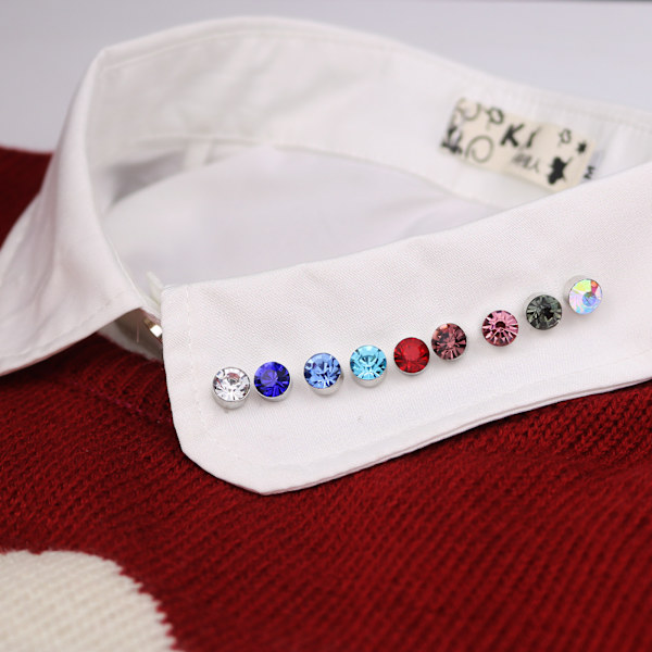 Koreansk version af udsøgt diamant broche, enkle mini stinged heste, små brocher, herre- og damejakkeskjorteknapper