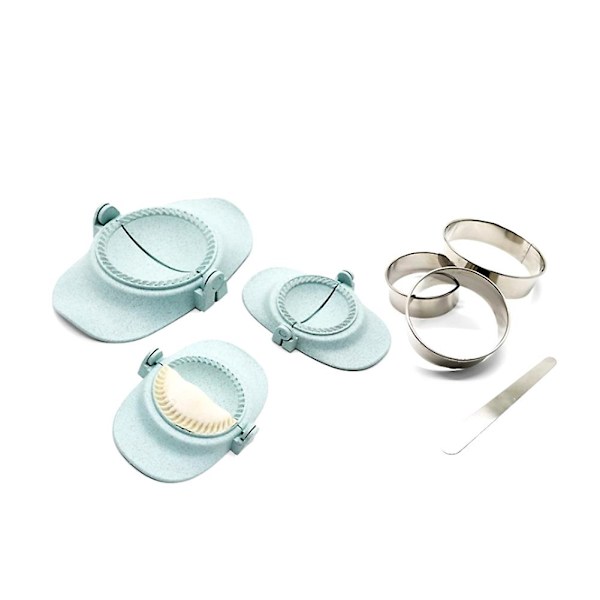 Dumpling Maker, Empanadas Press Mold Maker Set Med Dej Cutter, Dumpling Mold Set Og Cutter Til P