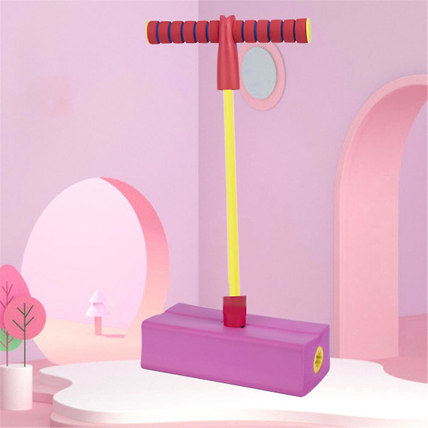 Skum Pogo Jumper Hjælper Børn Med At Vokse Højere Sjovt Og Sikker Udendørs Legetøj Gaver Rose Red