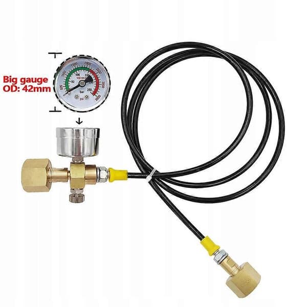 Letku W21 CO2-argon-täyttöasemalle multicolor
