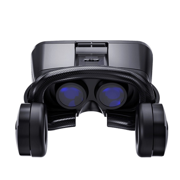 Huvudmonterade VR-glasögon, filmer, spel, virtuell verklighet, 3D digitala glasögon, familjesammankomster White