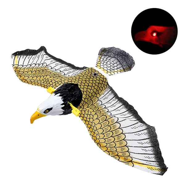 Interaktiv simulering Fågelkattleksak Flying Eagle Elektrisk hängande kattleksak En mängd olika alternativ eagle with sound