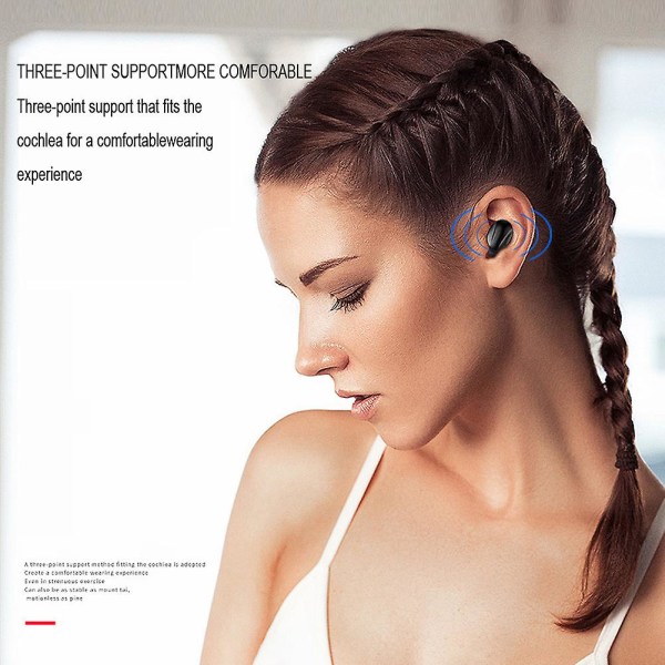 In-ear binaurala stereoöronsnäckor, bluetooth headset