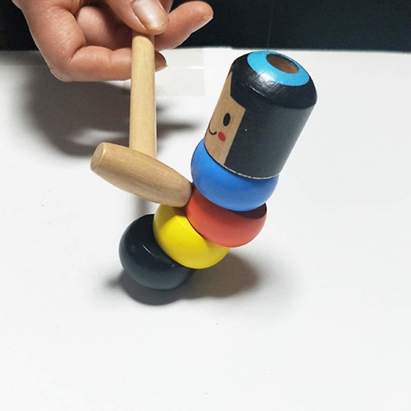 Träman Magic , Odödlig Daruma-leksak För 2 3 4 5 6-åriga Småbarn Barn Julklappar Till Pojkar Flickor Okrossbar Scen Magic Trick Rekvisita