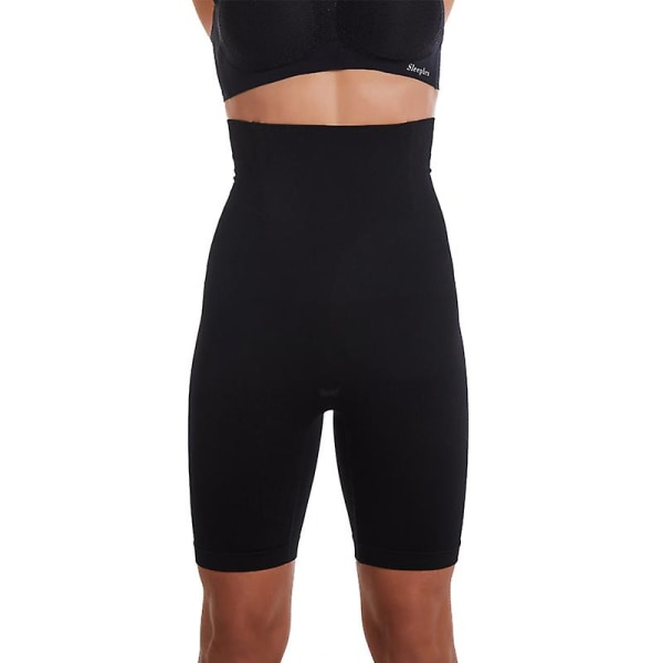 Underkläder Hög midja Kvinnor Butt Lifter Trosor Body Shapewear Hip Enhancer Shorts Slimming Black 3XL-4XL
