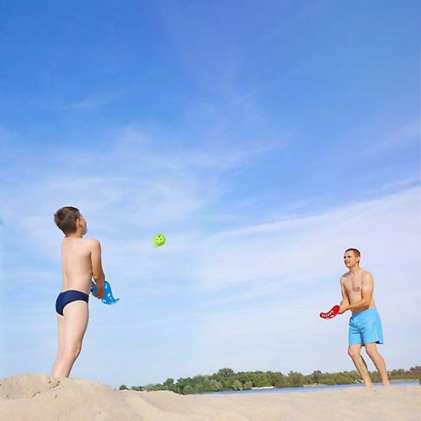 Sportracket Set Catch Set Outdoor Sports Beach Game Scoop Ball Game Scoop Toss för barn