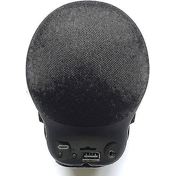 Skull Bluetooth högtalare, bärbar trådlös högtalare Inbyggd mikrofon, bas stereohögtalare