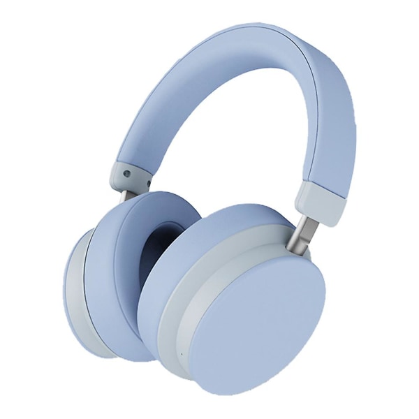 Brusreducerande hörlurar trådlösa, Bluetooth headset, trådlösa hörlurar med inbyggd mikrofon (blå) blue