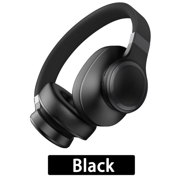 Högt värde och högt Headset Bluetooth Headset Trådlöst samtal Headset Svart Black