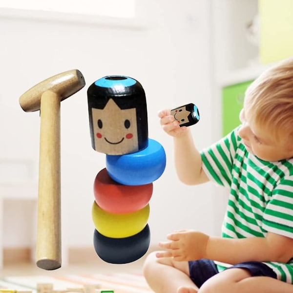 Träman Magic , Odödlig Daruma-leksak För 2 3 4 5 6-åriga Småbarn Barn Julklappar Till Pojkar Flickor Okrossbar Scen Magic Trick Rekvisita