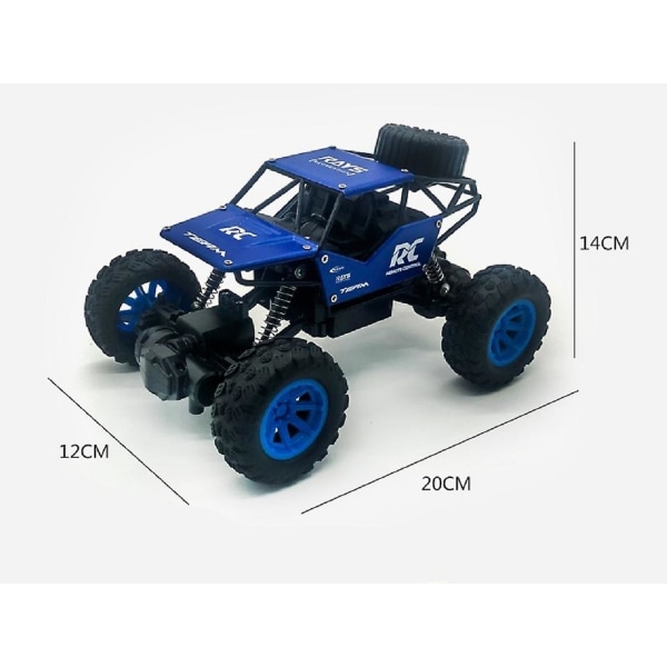 RC Car Buggy Offroad höghastighetsfordon elektriska leksaker Blue