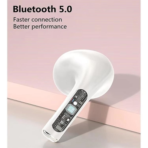 Apro8 Bluetooth Tws trådlös hörlur Stereoljud Sportheadset med digital display