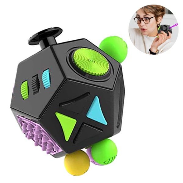 Magic Cube Toy lindrar stress och ångest Anti Depression Cube