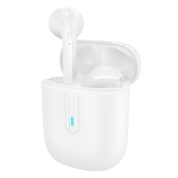 Nytt Bluetooth Headset Trådlöst Bluetooth Headset Binaural In-ear Trådlöst Touching Stereo Headset Vit White