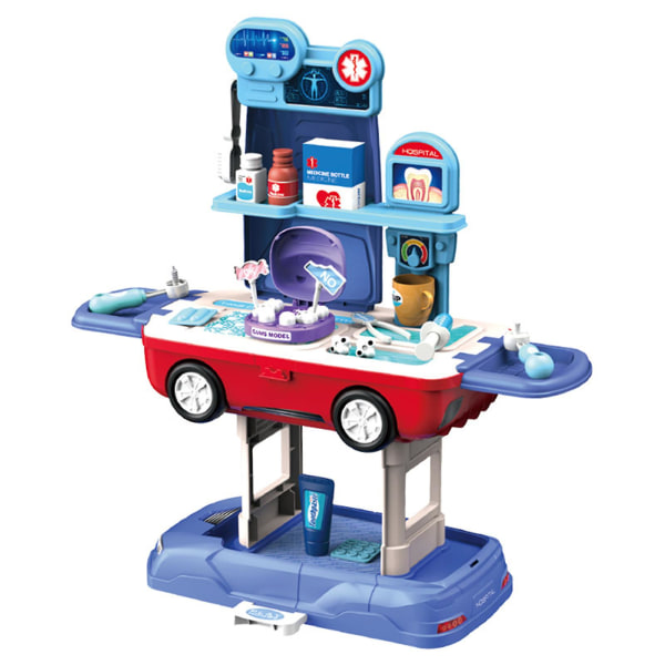 Låtsaslekset Play House Car Modeling Toy blue