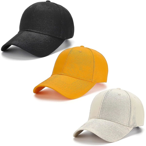 Baseballhatt med remband för män för män justerbar, en one size passar de flesta tom cap med låg profil (multi ) beige