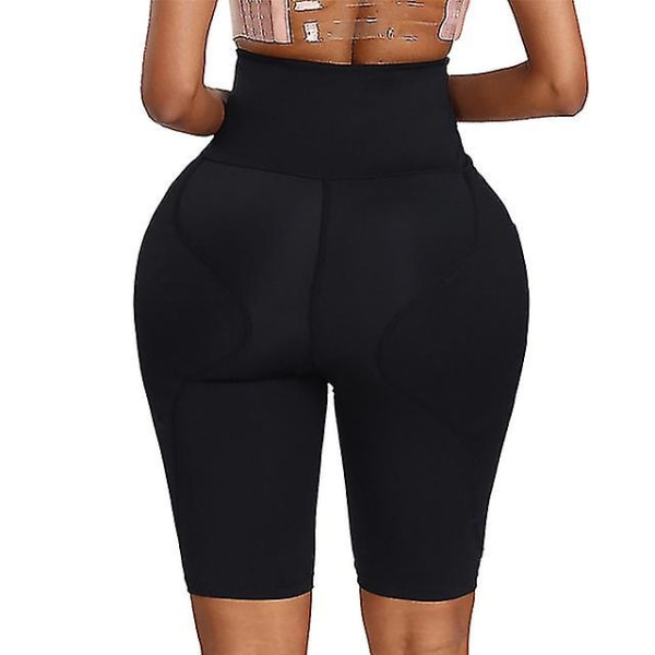 Kvinnor Shaper Shorts Kvinnor Butt Lifter Shorts Shapewear Smal midja Buksbyxor (multi ) Black M