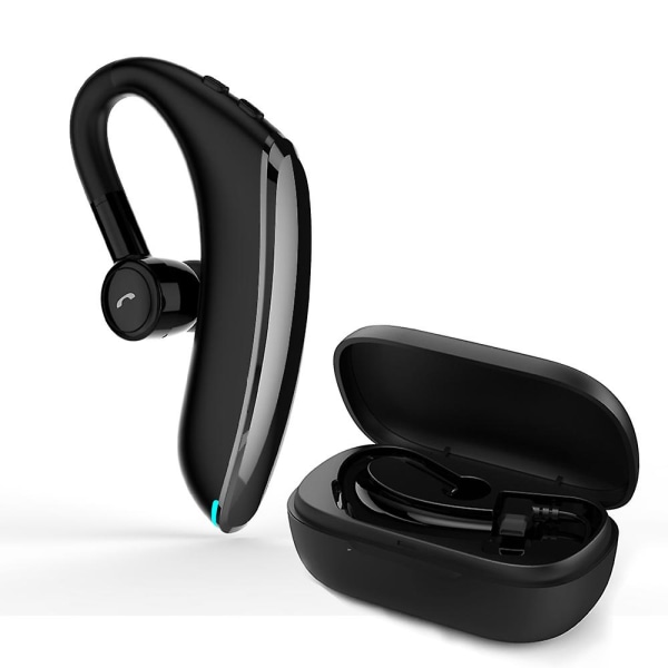 Bluetooth headset, Bluetooth hörlurar, trådlösa handsfree-hörlurar (svarta) black