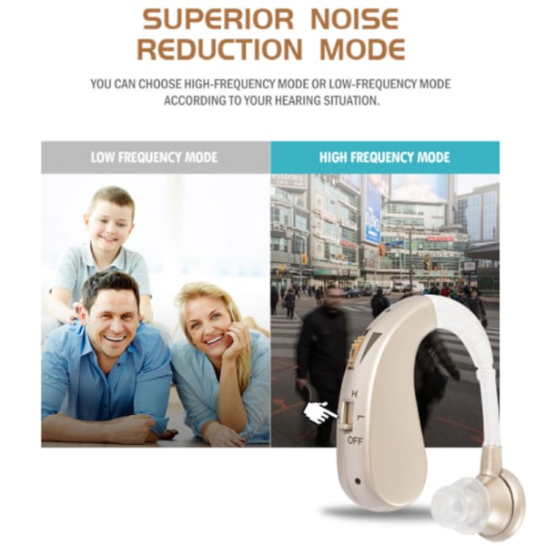 Hörapparat Ljudförstärkare Hörapparat Audiphones Hörapparat Hörlurar  Laddningsbara Blue 8236 | Blue | Fyndiq