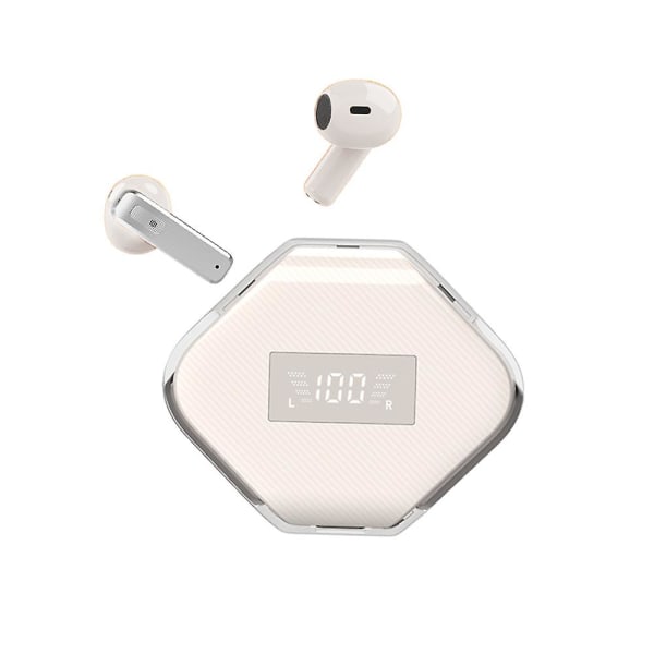 Trådlösa hörlurar, Bluetooth hörlurar med enc brusreducerande hörlurar (khaki) Khaki