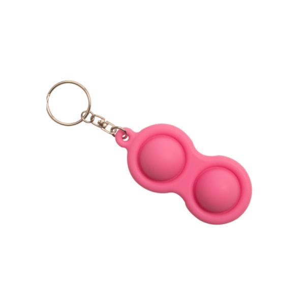 Kid Toy Simple Toy Mini nyckelring lätt att bära och leka Pink