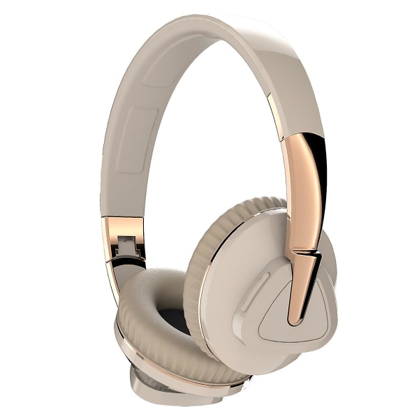 Headset Bluetooth Headset Subwoofer Stereo Mobildator Trådlöst Bluetooth Headset Khaki Khaki