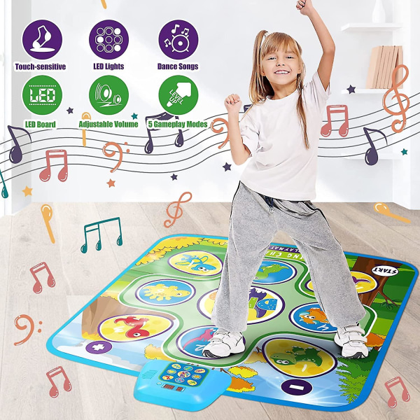 Leksaker Pianomatta med musikaliska ljud Musikleksaker för barn
