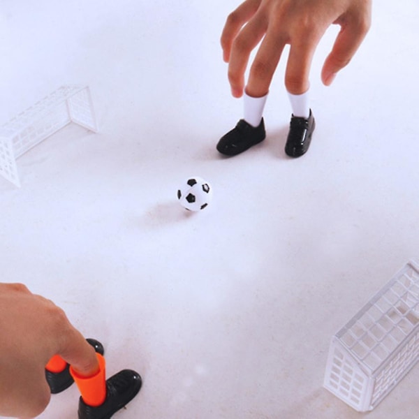 Finger Football Toy Set, rolig mini finger fotboll