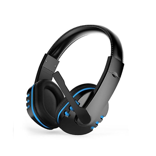 Headset Headset Trådbundet Headset Desktop Gaming Mikrofon USB Trådbundet Gaming Headset blå blue