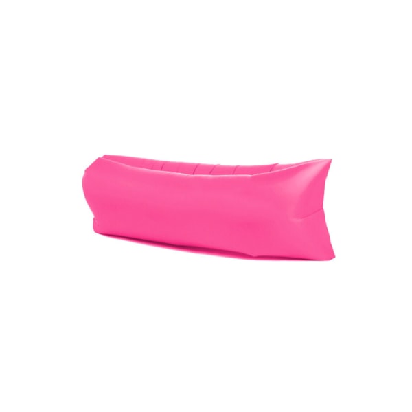 Uppblåsbar soffa Utomhus Bärbar Lazy Uppblåsbar soffa Vatten Beach Grass Park Air Bed pink