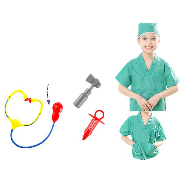 Simuleringsleksaker Barn Läkare Kirurgisk kostym Rollspel