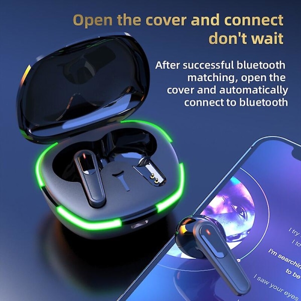 Nytt Pro60 Binaural Wireless Tws Wireless Bluetooth Headset Mini Sports Bluetooth Headset Brusreducerande spelheadset